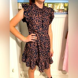 Ladies small animal print dress
